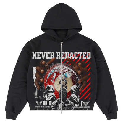 "Outlaws" Zip-Up Hoodie