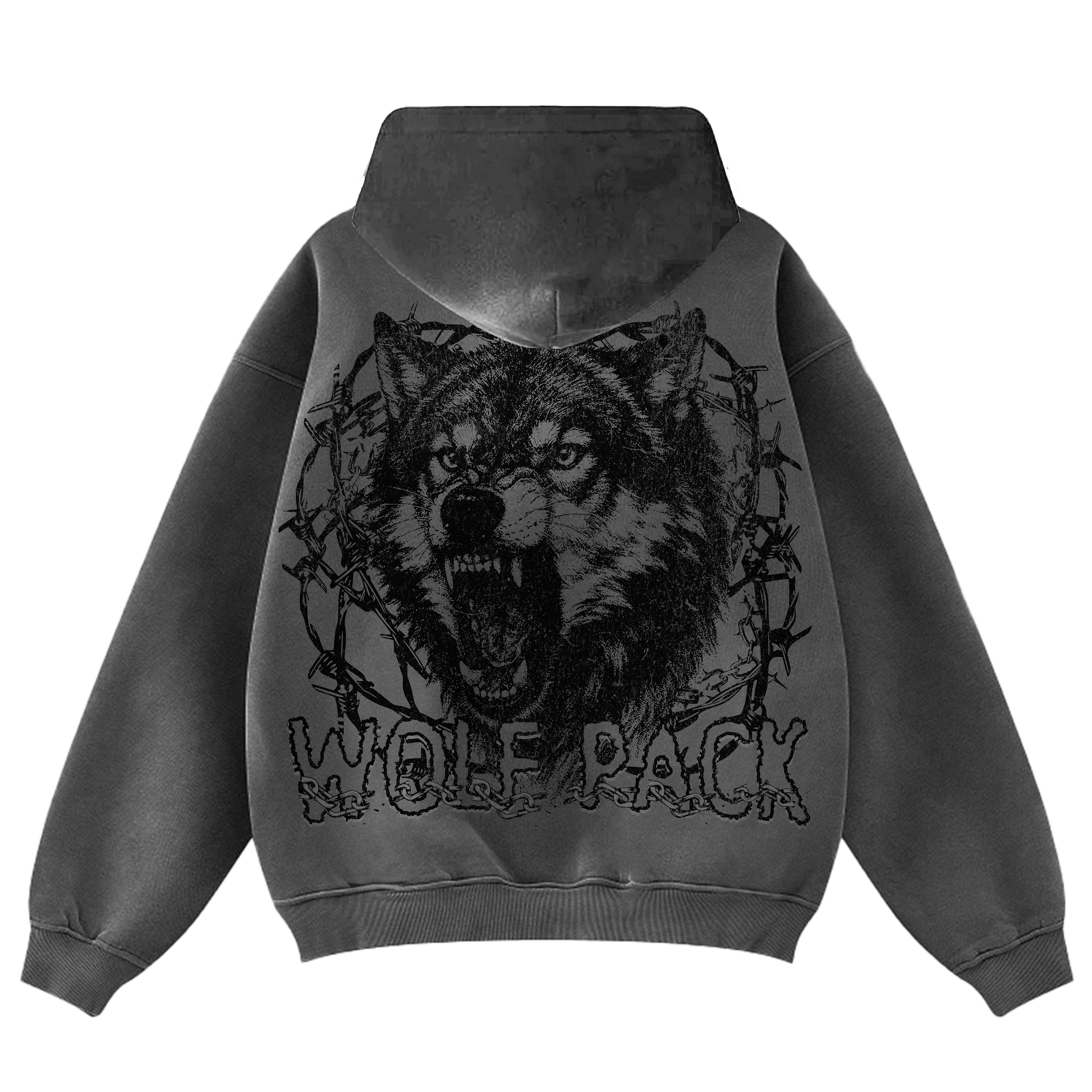 "Wolf Pack" Pull-Over Hoodie
