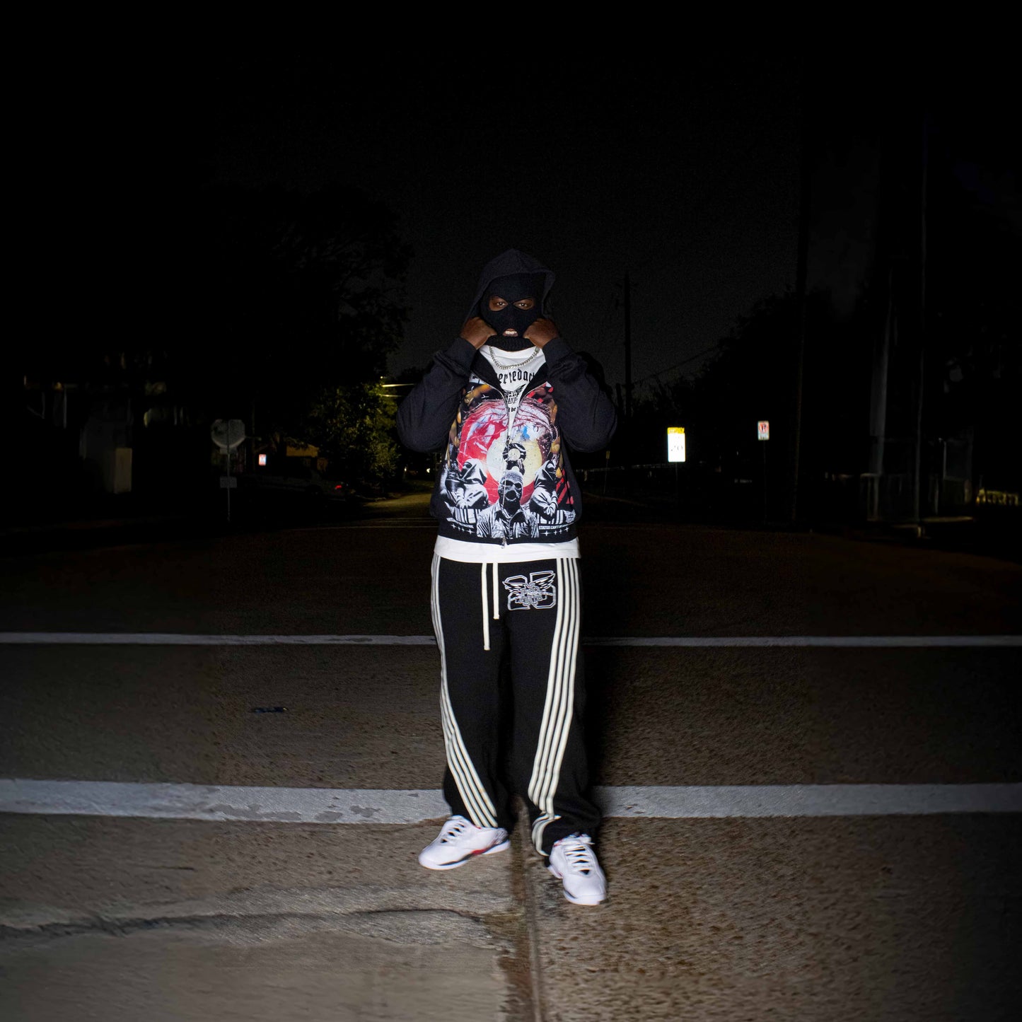 "Outlaws" Zip-Up Hoodie